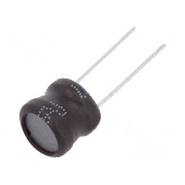 Inductor THT 100uH 1,5A ±10% Ø9,5x8,5mm vertical | Electronic-mag.ro | Componente Electronice