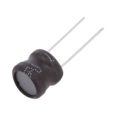 Inductor THT 100uH 1,5A ±10% Ø9,5x8,5mm vertical | Electronic-mag.ro | Componente Electronice