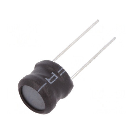 Inductor THT 220uH 500mA ±10% Ø9,5x8,5mm vertical | Electronic-mag.ro | Componente Electronice