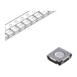 Microîntrerupător TACT SPST 0,02A 15VDC SMT Poz: 2 | Electronic-mag.ro | Componente Electronice
