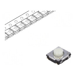 Microîntrerupător TACT SPST 0,02A/15VDC SMT Poz: 2 | Electronic-mag.ro | Componente Electronice