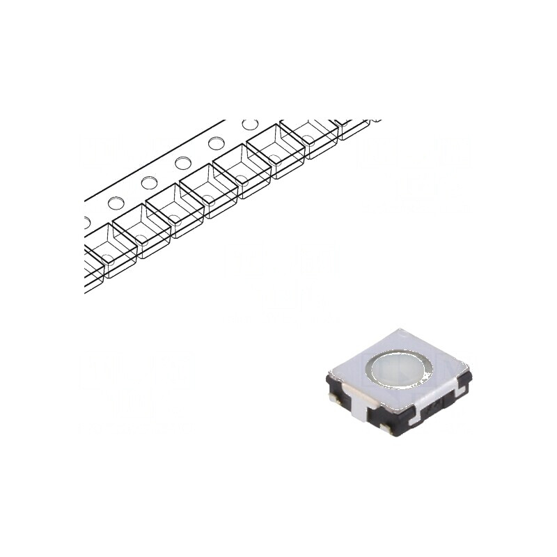 Microîntrerupător TACT SPST 0,02A/15VDC SMT Poz: 2 | Electronic-mag.ro | Componente Electronice Microîntrerupător TACT SPST 0,02A/15VDC SMT Poz: 2 | Electronic-mag.ro | Componente Electronice