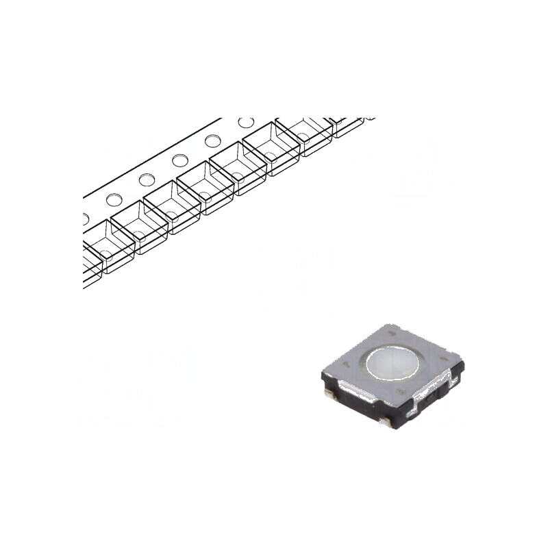 Microîntrerupător TACT SPST 0,02A/15VDC SMT Poz: 2 | Electronic-mag.ro | Componente Electronice Microîntrerupător TACT SPST 0,02A/15VDC SMT Poz: 2 | Electronic-mag.ro | Componente Electronice