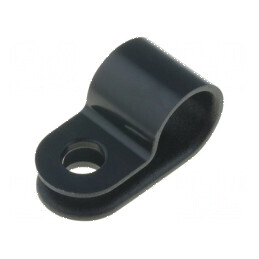 Clipsuri tip P pentru cabluri Ø8mm W: 10mm | Electronic-mag.ro | Componente Electronice
