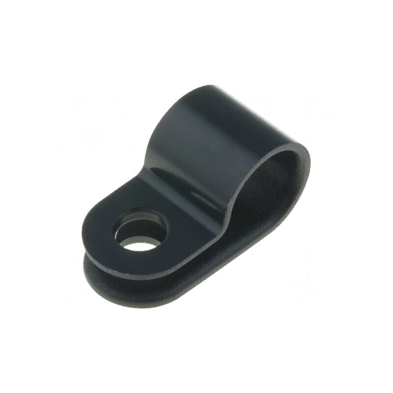 Clipsuri tip P pentru cabluri Ø8mm W: 10mm | Electronic-mag.ro | Componente Electronice Clipsuri tip P pentru cabluri Ø8mm W: 10mm | Electronic-mag.ro | Componente Electronice
