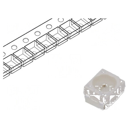 LED SMD 3528 galben 20mA 590nm 120° | Electronic-mag.ro | Componente Electronice