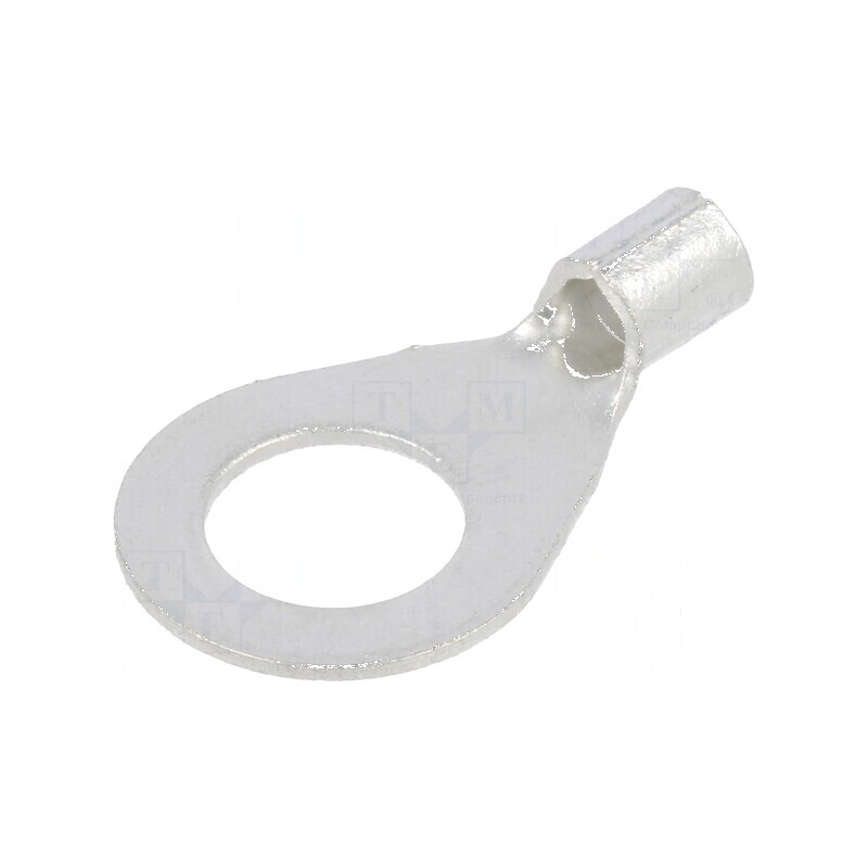 Vârf inelar M10 4÷6mm2 cu cablu cositorit cupru 11mm | Electronic-mag.ro | Componente Electronice