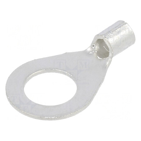 Vârf inelar M10 4÷6mm2 cu cablu cositorit cupru 11mm | Electronic-mag.ro | Componente Electronice