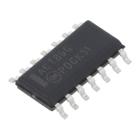 IC digital XOR 4 Canale 2 Intrări SMD SO14 2÷6VDC -40÷85°C 40uA | Electronic-mag.ro | Componente Electronice