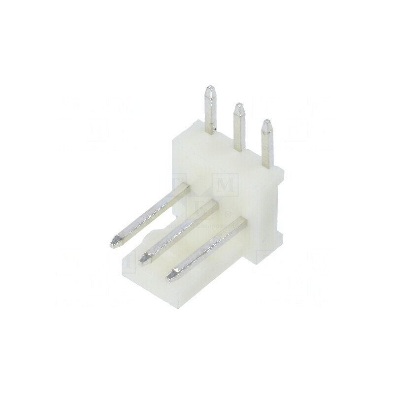 Conector cablu-placă soclu tată PIN 3 2,54mm THT MAS-CON | Electronic-mag.ro | Componente Electronice