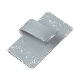 Baze autoadezive metalice gri pentru coliere de strângere | Electronic-mag.ro | Componente Electronice