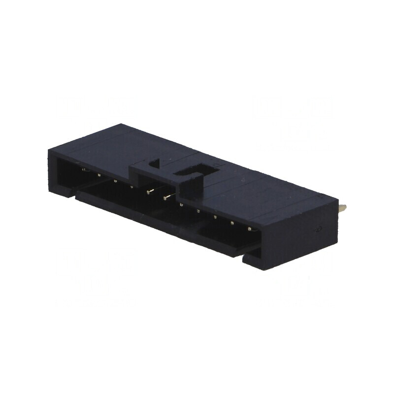 Conector cablu-placă soclu tată 2,54mm 12 PIN THT 2,5A 250V | Electronic-mag.ro | Componente Electronice
