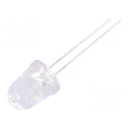 LED 10mm Galben Convex 8° Nr. term: 2 -30÷85°C | Electronic-mag.ro | Componente Electronice