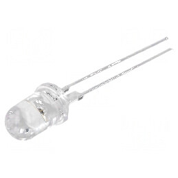 LED 5mm Albastru 25000-30000mcd 15° Convex | Electronic-mag.ro | Componente Electronice