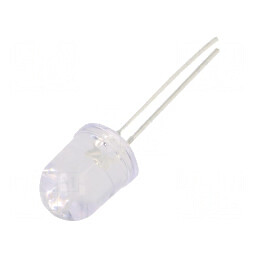 LED 10mm Verde Convex 2180÷3000mcd 30° | Electronic-mag.ro | Componente Electronice