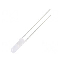 LED 3mm Verde 500-750mcd 150° Convex | Electronic-mag.ro | Componente Electronice