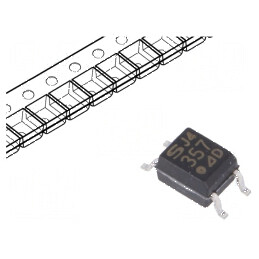 Optocuplor SMD 1 Canal, 3,75kV Izolație, 80V Uce | Electronic-mag.ro | Componente Electronice