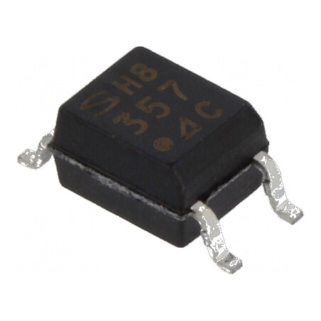 Optocuplor SMD cu 1 Canal, 3,75kV Izolație, 80V Uce | Electronic-mag.ro | Componente Electronice