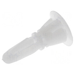 Ştift de montare poliamidă 6,4mm clichet Ø2: 6mm Ø1: 4mm | Electronic-mag.ro | Componente Electronice