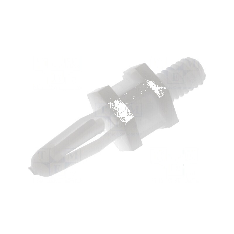 Ştift de montare poliamidă 6,4mm Ø2: 4mm Ø1: 4mm | Electronic-mag.ro | Componente Electronice