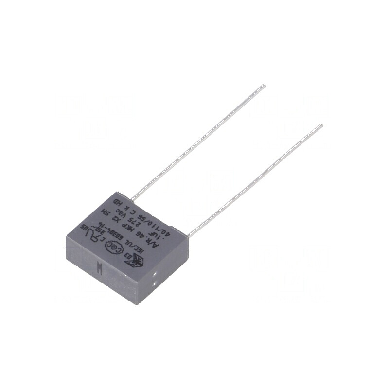 Condensator polipropilenă X2 100nF THT ±20% | Electronic-mag.ro | Componente Electronice