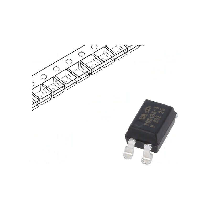 Optocuplor SMD 5,3kV 80V Tranzistori Ch: 1 OUT SMD4 | Electronic-mag.ro | Componente Electronice
