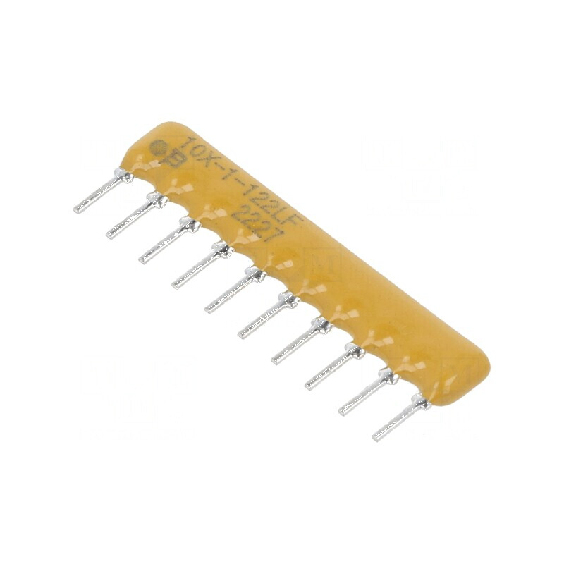 Rezistor multipolar X THT 1,2kΩ ±2% 0,2W 9 rezistori 100V | Electronic-mag.ro | Componente Electronice Rezistor multipolar X THT 1,2kΩ ±2% 0,2W 9 rezistori 100V | Electronic-mag.ro | Componente Electronice