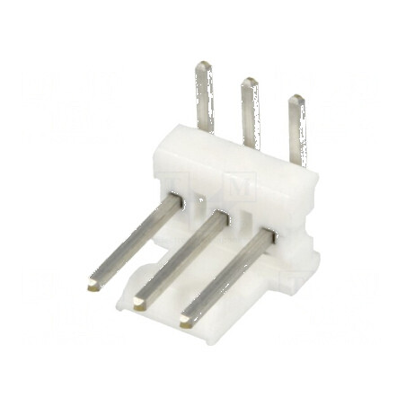 Conector cablu-placă soclu tată PIN 3 2,54mm THT MTA-100 | Electronic-mag.ro | Componente Electronice