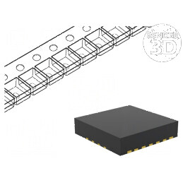 IC digital DHXQFN16 2÷6VDC -40÷125°C bandă rolă | Electronic-mag.ro | Componente Electronice