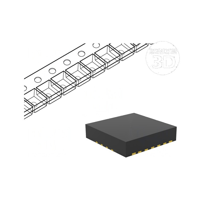 IC digital DHXQFN16 2÷6VDC -40÷125°C bandă rolă | Electronic-mag.ro | Componente Electronice