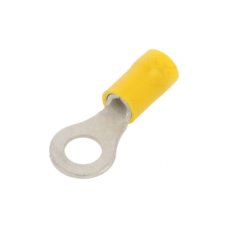 Vârf inelar M6 6,4mm 4-6mm2 cupru crimpat izolată | Electronic-mag.ro | Componente Electronice Vârf inelar M6 6,4mm 4-6mm2 cupru crimpat izolată | Electronic-mag.ro | Componente Electronice