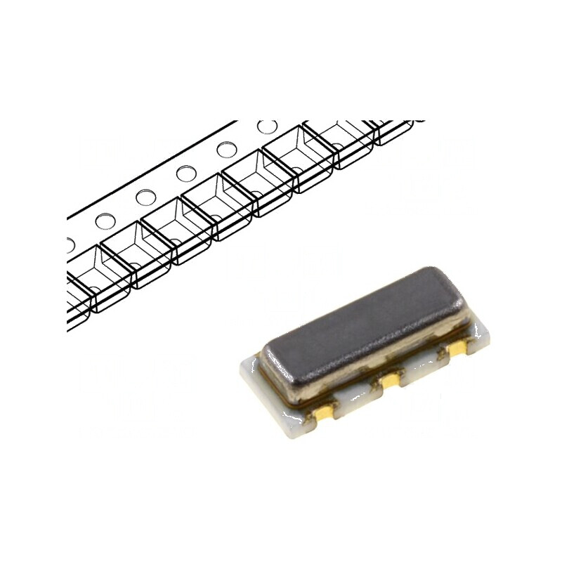 Rezonator ceramic 4MHz SMD 4,5x2x1,15mm ±0,5% -20÷80°C | Electronic-mag.ro | Componente Electronice