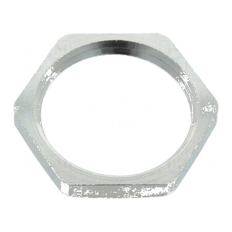 Piuliță PG11 alamă nichel 3mm Cheie 21mm Filet PG GM-MS | Electronic-mag.ro | Componente Electronice