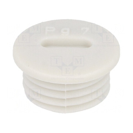 Capac de protecție PG7 IP54 poliamidă gri pentru filet PG | Electronic-mag.ro | Componente Electronice