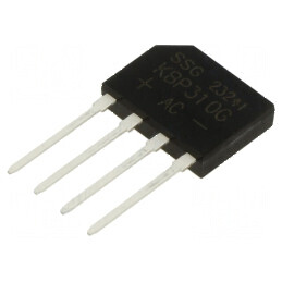 Punte redresoare monofazată Urmax 1kV 3A 80A | Electronic-mag.ro | Componente Electronice
