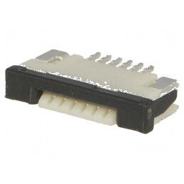 Conector FFC/FPC orizontal 6 pini ZIF | Electronic-mag.ro | Componente Electronice
