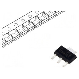 Tiristor AC Switch 800V 0,8A SOT223 SMD | Electronic-mag.ro | Componente Electronice