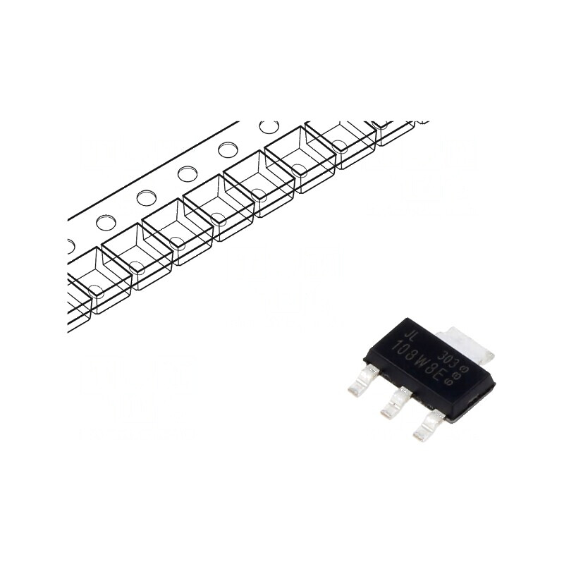 Tiristor AC Switch 800V 0,8A SOT223 SMD | Electronic-mag.ro | Componente Electronice Tiristor AC Switch 800V 0,8A SOT223 SMD | Electronic-mag.ro | Componente Electronice