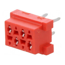 Micro-MaTch soclu mamă 4 pini THT pentru PCB 2x2 | Electronic-mag.ro | Componente Electronice