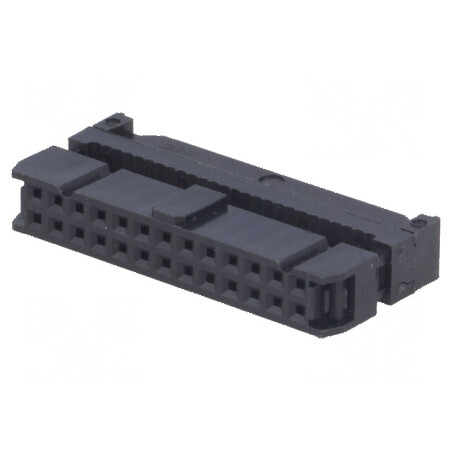 Conector IDC mufă mamă 26 PIN cu presare cablu | Electronic-mag.ro | Componente Electronice