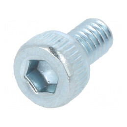 Şurub M2,5x4mm Cap Rotund Imbus HEX 2mm Oţel Zincat | Electronic-mag.ro | Componente Electronice