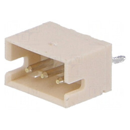 Conector cablu-placă soclu tată ZH 1,5mm PIN 3 THT 50V 1A | Electronic-mag.ro | Componente Electronice