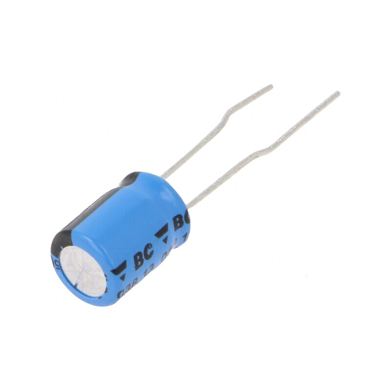 Condensator electrolitic THT 100uF 50V 8x11.5mm ±20% | Electronic-mag.ro | Componente Electronice