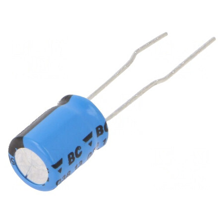 Condensator electrolitic THT 100uF 50V 8x11.5mm ±20% | Electronic-mag.ro | Componente Electronice