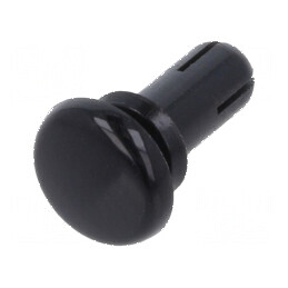 Diblu poliamidă 4mm x 7,9mm negru | Electronic-mag.ro | Componente Electronice