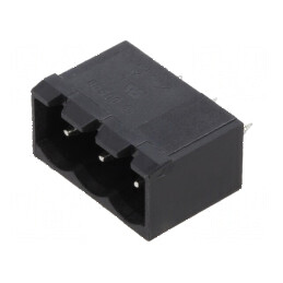 Regletă de conexiuni deconectabilă 5,08mm 3 piste drept tată | Electronic-mag.ro | Componente Electronice