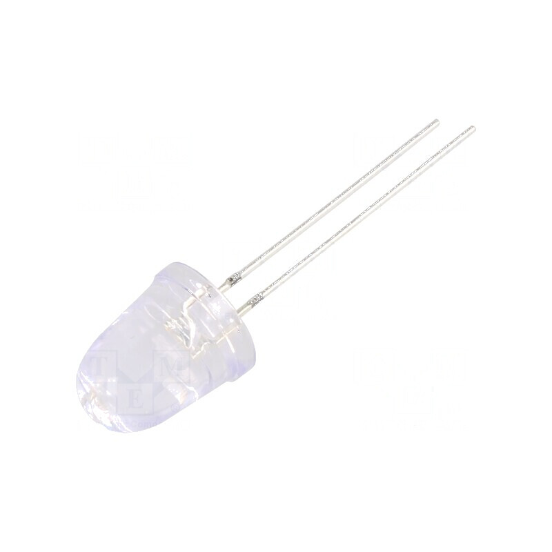 LED UV 8° 20mA 114mW 390-400nm THT | Electronic-mag.ro | Componente Electronice