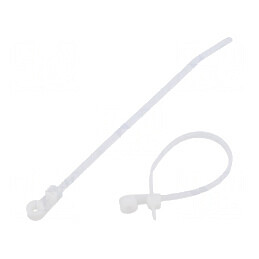 Colier de strângere cu lame de fixare 109mm x 4,3mm | Electronic-mag.ro | Componente Electronice