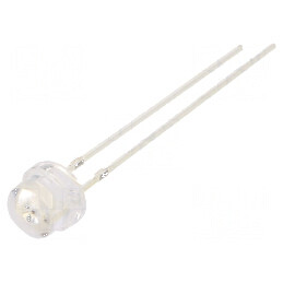 LED 4,8mm portocalie 150-220mcd 100° convex | Electronic-mag.ro | Componente Electronice