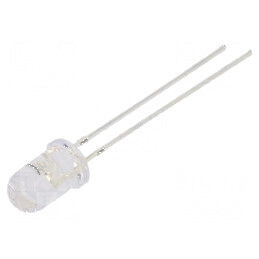 LED 5mm roșu 7500mcd 30° convex | Electronic-mag.ro | Componente Electronice